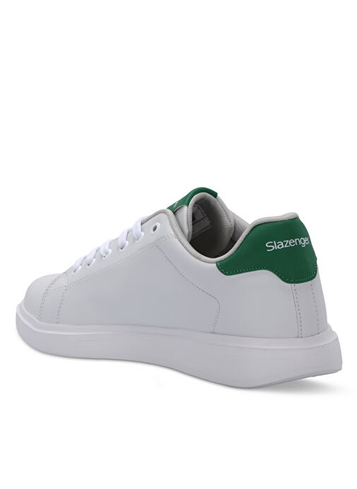 Slazenger CARLEONE Erkek Sneaker Ayakkabı Beyaz / Yeşil - Görsel 4