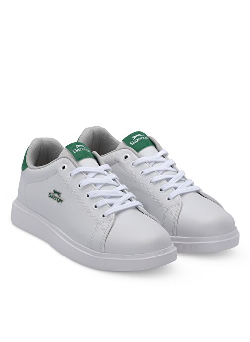 Slazenger CARLEONE Erkek Sneaker Ayakkabı Beyaz / Yeşil - Görsel 3