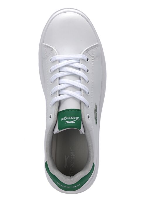 Slazenger CARLEONE Erkek Sneaker Ayakkabı Beyaz / Yeşil - Görsel 6