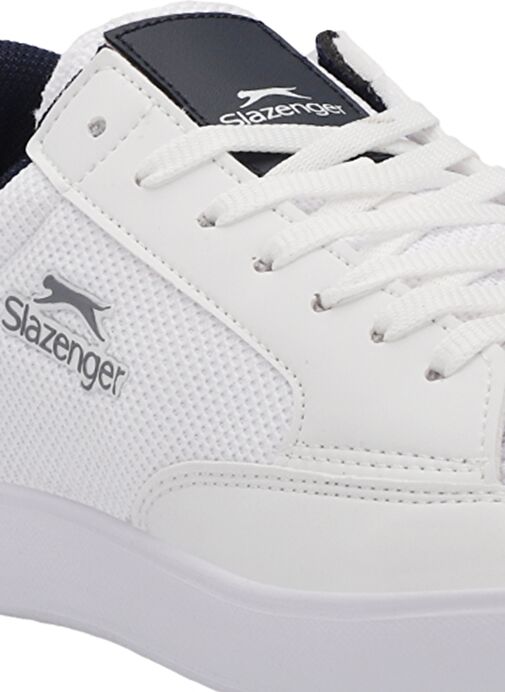 Slazenger FEDDE Erkek Sneaker Ayakkabı Beyaz / Lacivert - Görsel 5