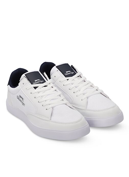 Slazenger FEDDE Erkek Sneaker Ayakkabı Beyaz / Lacivert - Görsel 3