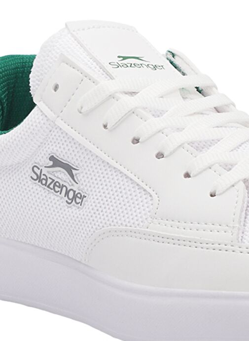 Slazenger FIDEL I Erkek Sneaker Ayakkabı Beyaz / Yeşil - Görsel 5