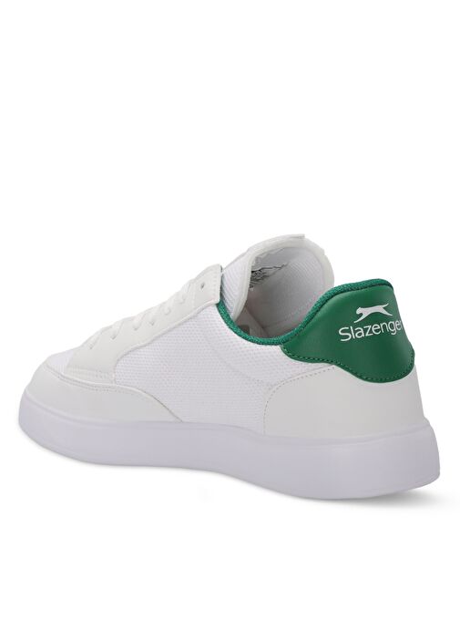 Slazenger FIDEL I Erkek Sneaker Ayakkabı Beyaz / Yeşil - Görsel 4