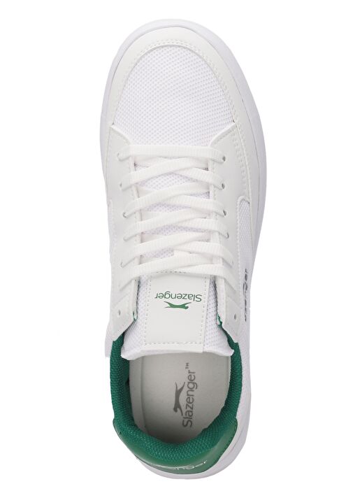 Slazenger FIDEL I Erkek Sneaker Ayakkabı Beyaz / Yeşil - Görsel 6