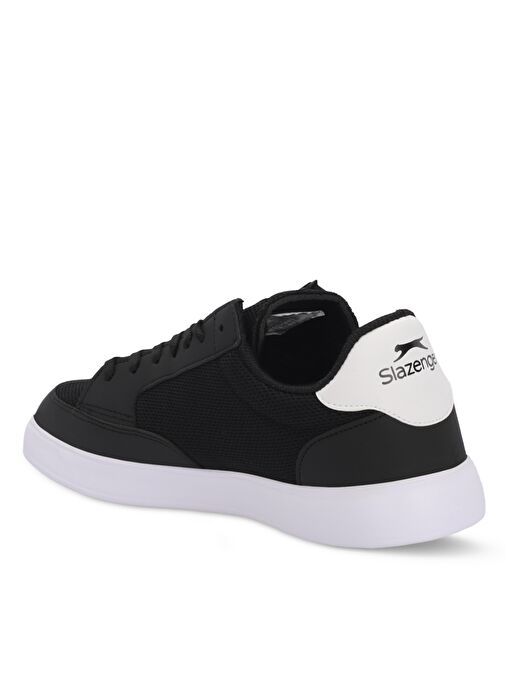 Slazenger FIDEL I Erkek Sneaker Ayakkabı Siyah / Beyaz - Görsel 4