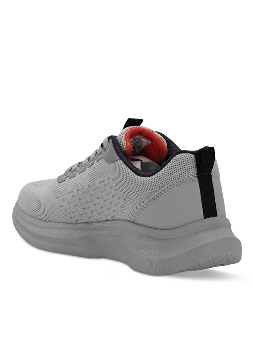 Slazenger LEMAR Erkek Sneaker Ayakkabı Gri / Lacivert - Görsel 4