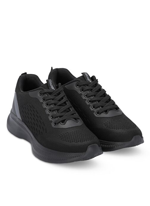 Slazenger LEMAR Erkek Sneaker Ayakkabı Siyah / Siyah - Görsel 3
