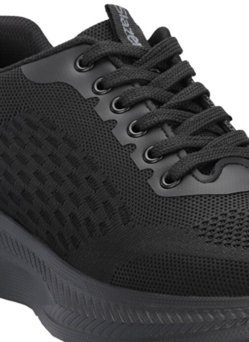 Slazenger LEMAR Erkek Sneaker Ayakkabı Siyah / Siyah - Görsel 5