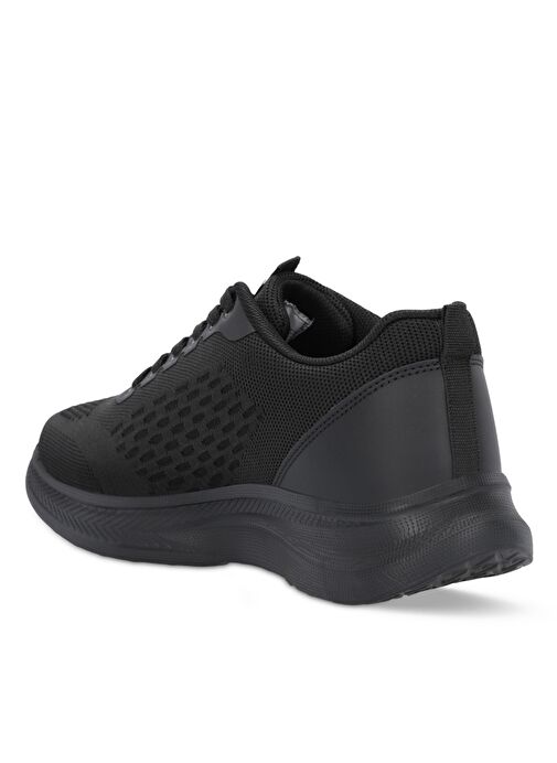 Slazenger LEMAR Erkek Sneaker Ayakkabı Siyah / Siyah - Görsel 4