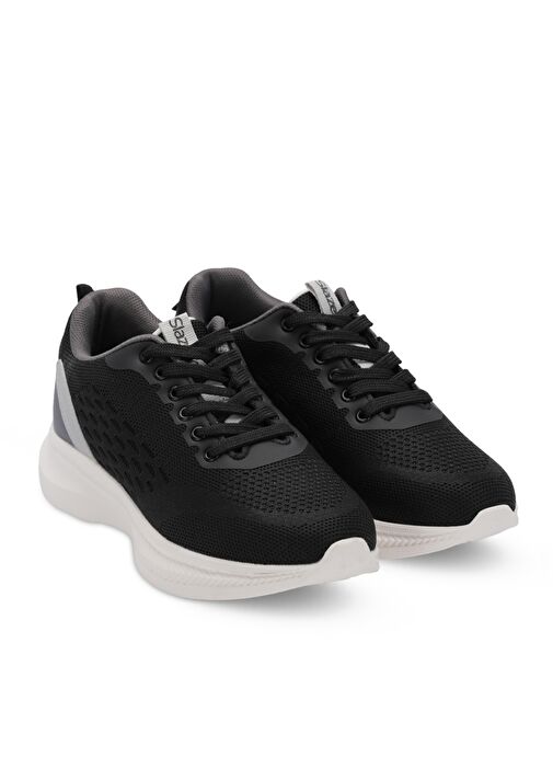 Slazenger LEMAR Kadın Sneaker Ayakkabı Siyah / Beyaz - Görsel 3