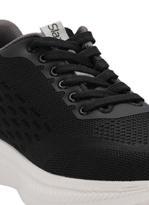 Slazenger LEMAR Kadın Sneaker Ayakkabı Siyah / Beyaz - Görsel 5
