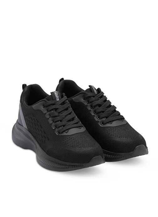 Slazenger LEMAR Kadın Sneaker Ayakkabı Siyah / Siyah - Görsel 3