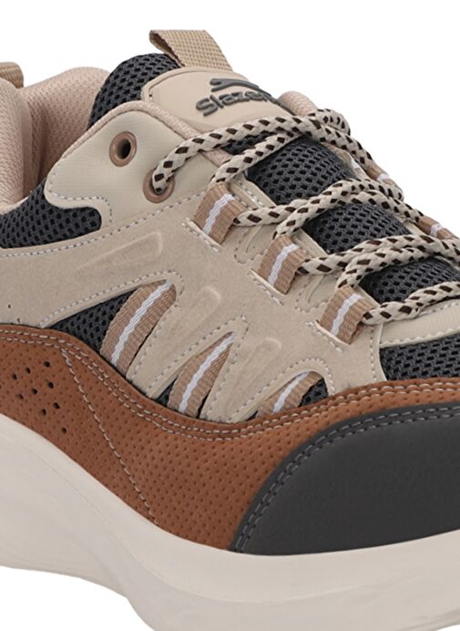 Slazenger GOAL Erkek Sneaker Ayakkabı Bej - Görsel 5
