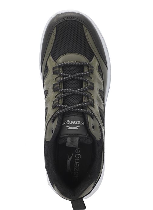 Slazenger GOAL Erkek Sneaker Ayakkabı Siyah / Haki - Görsel 6