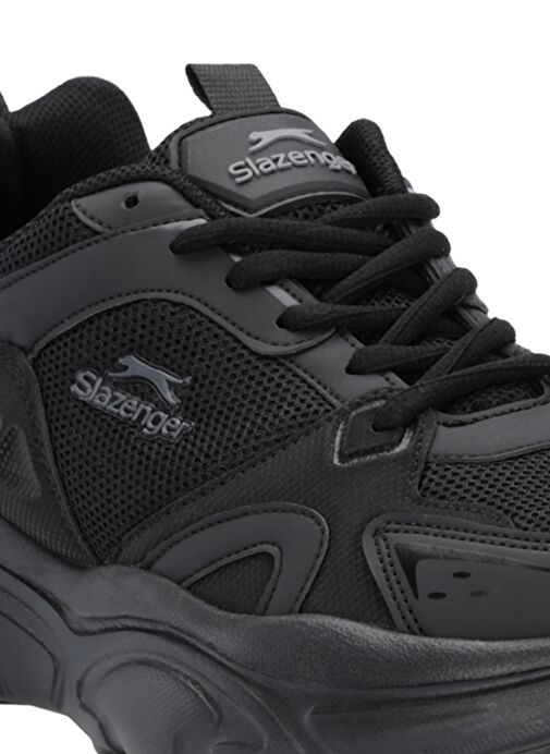 Slazenger GIZA Erkek Sneaker Ayakkabı Siyah / Siyah - Görsel 5