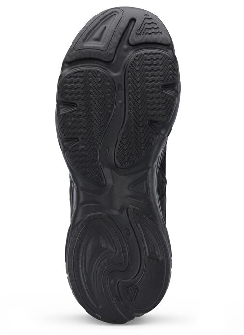 Slazenger GIZA Erkek Sneaker Ayakkabı Siyah / Siyah - Görsel 8