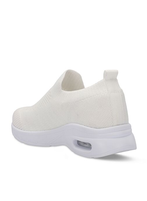 Slazenger BAAL I Kadın Sneaker Ayakkabı Beyaz - Görsel 4