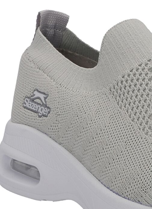 Slazenger BAAL I Kadın Sneaker Ayakkabı Gri - Görsel 5