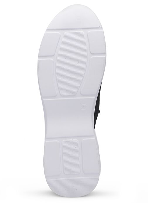 Slazenger BAAL I Kadın Sneaker Ayakkabı Siyah / Beyaz - Görsel 8