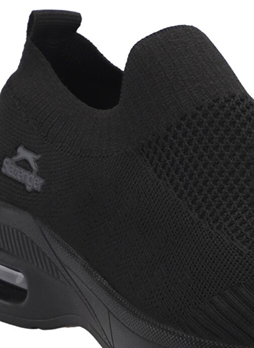 Slazenger BAAL I Kadın Sneaker Ayakkabı Siyah / Siyah - Görsel 5
