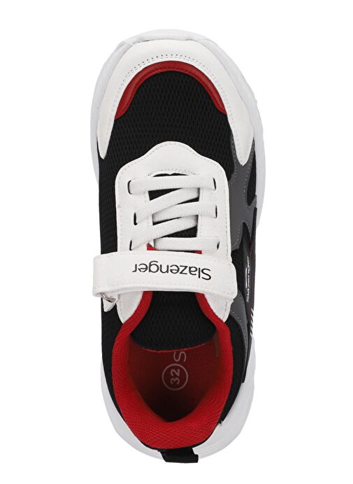 Slazenger KEMBA Erkek Çocuk Sneaker Ayakkabı Beyaz / Siyah - Görsel 6