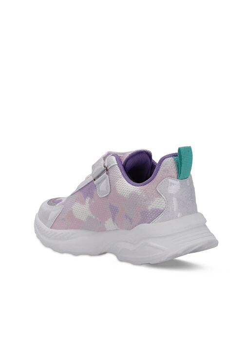Slazenger KEMBA Kız Çocuk Sneaker Ayakkabı Beyaz / Lila - Görsel 4