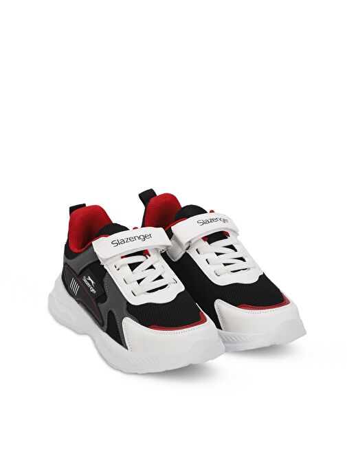 Slazenger KEMBA Erkek Çocuk Sneaker Ayakkabı Beyaz / Siyah - Görsel 3
