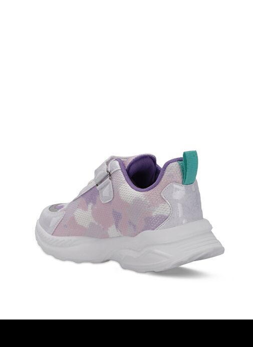 Slazenger KEMBA Kız Çocuk Sneaker Ayakkabı Beyaz / Lila - Görsel 4