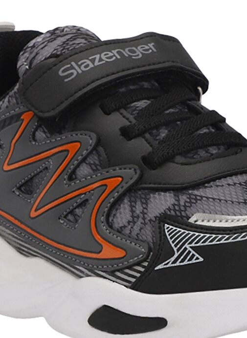Slazenger KYRIE Erkek Çocuk Sneaker Ayakkabı Koyu Gri - Görsel 5
