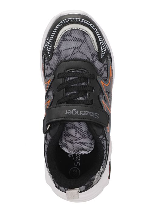 Slazenger KYRIE Erkek Çocuk Sneaker Ayakkabı Koyu Gri - Görsel 6