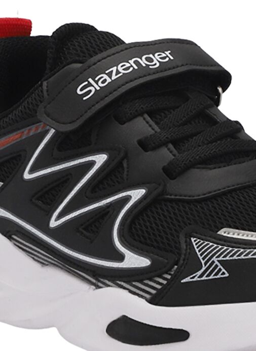 Slazenger KYRIE Erkek Çocuk Sneaker Ayakkabı Siyah / Kırmızı - Görsel 5