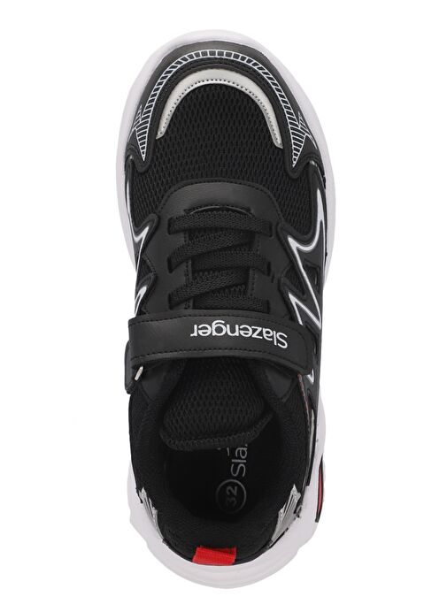 Slazenger KYRIE Erkek Çocuk Sneaker Ayakkabı Siyah / Kırmızı - Görsel 6