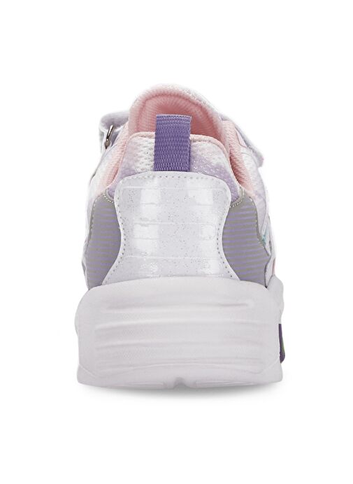 Slazenger KYRIE Kız Çocuk Sneaker Ayakkabı Beyaz / Pembe - Görsel 7