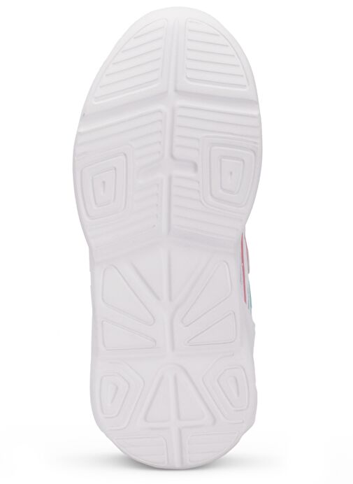 Slazenger KYRIE Kız Çocuk Sneaker Ayakkabı Beyaz / Pembe - Görsel 8