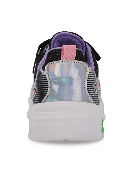 Slazenger KYRIE Kız Çocuk Sneaker Ayakkabı Siyah / Mor - Görsel 7