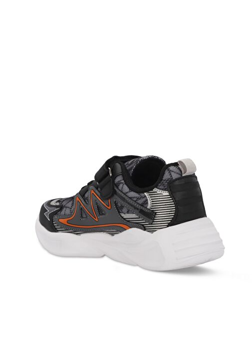 Slazenger KYRIE Erkek Çocuk Sneaker Ayakkabı Koyu Gri - Görsel 4