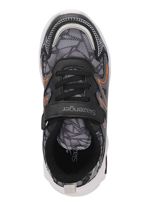 Slazenger KYRIE Erkek Çocuk Sneaker Ayakkabı Koyu Gri - Görsel 6