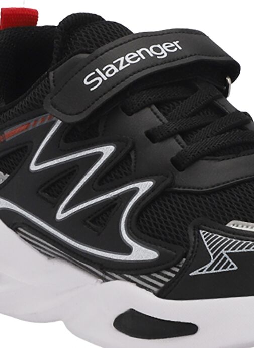 Slazenger KYRIE Erkek Çocuk Sneaker Ayakkabı Siyah / Kırmızı - Görsel 5