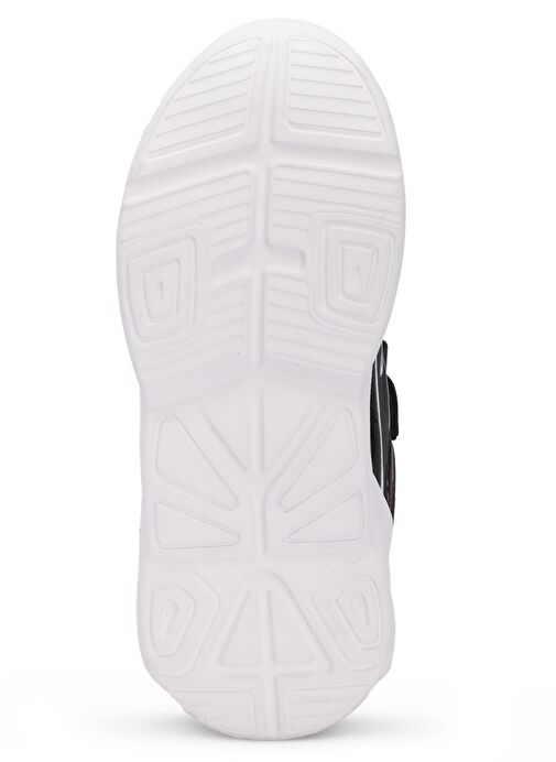 Slazenger KYRIE Erkek Çocuk Sneaker Ayakkabı Siyah / Kırmızı - Görsel 8