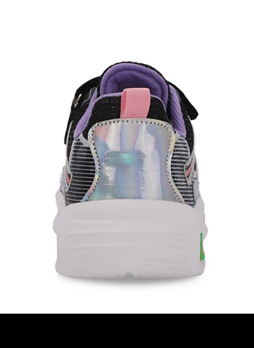 Slazenger KYRIE Kız Çocuk Sneaker Ayakkabı Siyah / Mor - Görsel 7