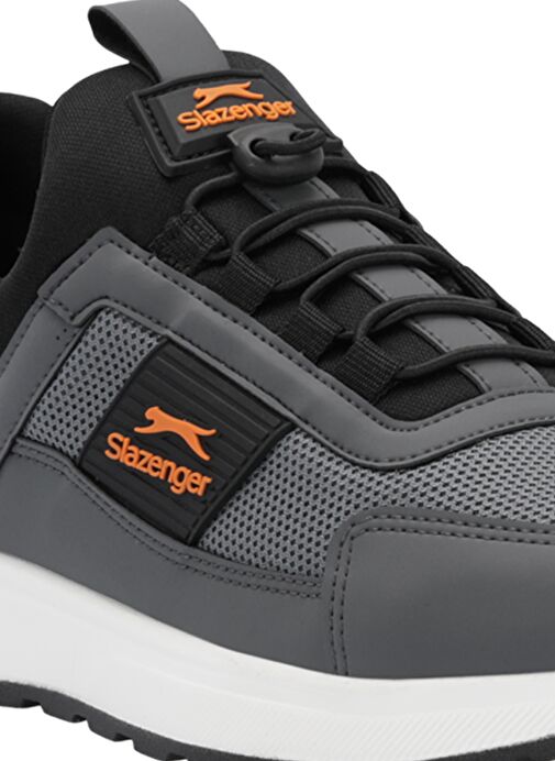 Slazenger TADDEO I Erkek Sneaker Ayakkabı Koyu Gri - Görsel 5