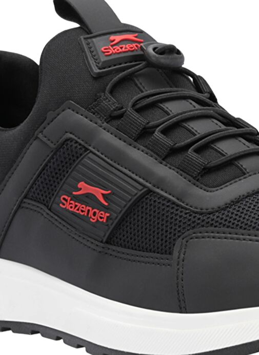 Slazenger TADDEO I Erkek Sneaker Ayakkabı Siyah / Kırmızı - Görsel 5