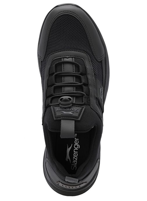 Slazenger TADDEO I Kadın Sneaker Ayakkabı Siyah / Siyah - Görsel 6