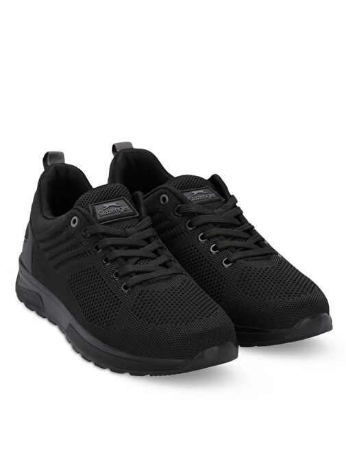 Slazenger TRIPS I Erkek Sneaker Ayakkabı Siyah / Siyah - Görsel 3