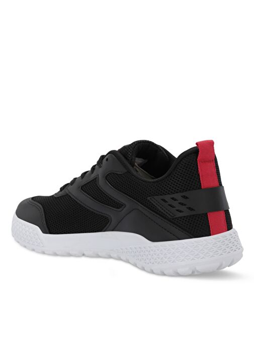 Slazenger TERANCE I Erkek Sneaker Ayakkabı Siyah / Kırmızı - Görsel 4