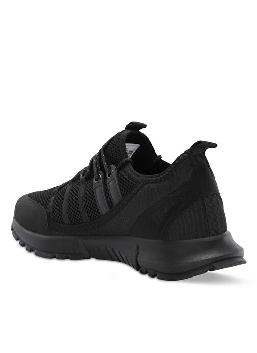 Slazenger TEMPORARY I Erkek Sneaker Ayakkabı Siyah / Siyah - Görsel 4