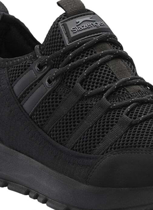 Slazenger TEMPORARY I Erkek Sneaker Ayakkabı Siyah / Siyah - Görsel 5