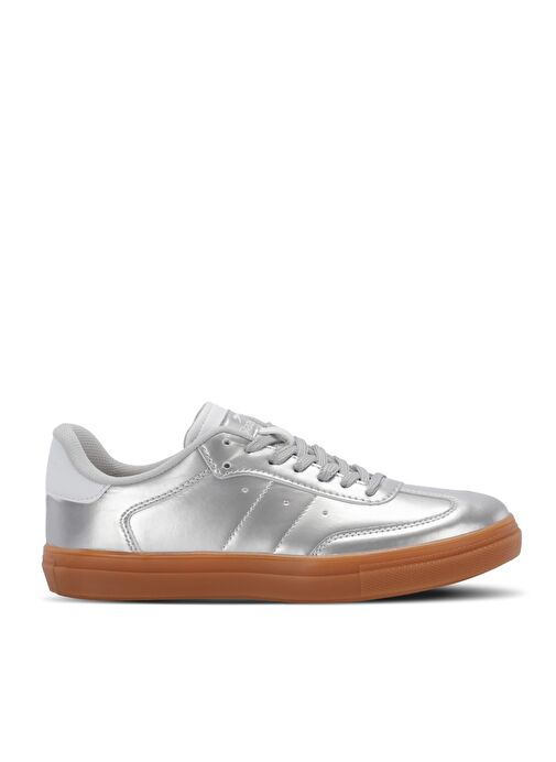 Slazenger MADDIE Kadın Sneaker Ayakkabı Gümüş - Görsel 2