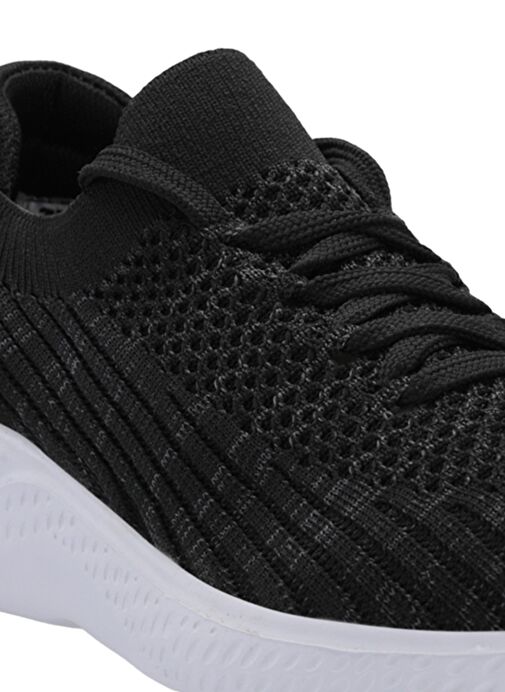 Slazenger ALBORG Kadın Sneaker Ayakkabı Siyah / Gri - Görsel 5