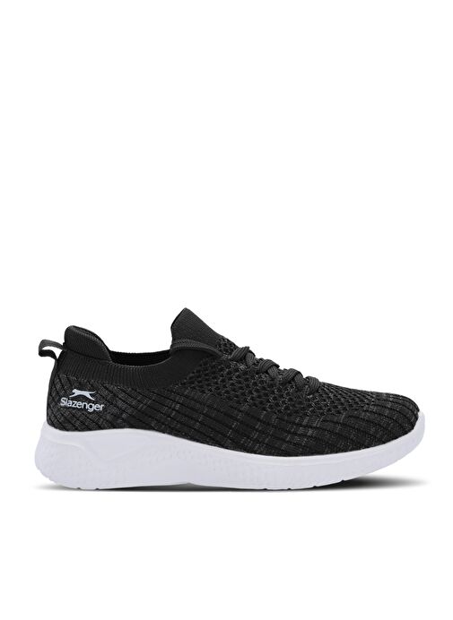 Slazenger ALBORG Kadın Sneaker Ayakkabı Siyah / Gri - Görsel 2